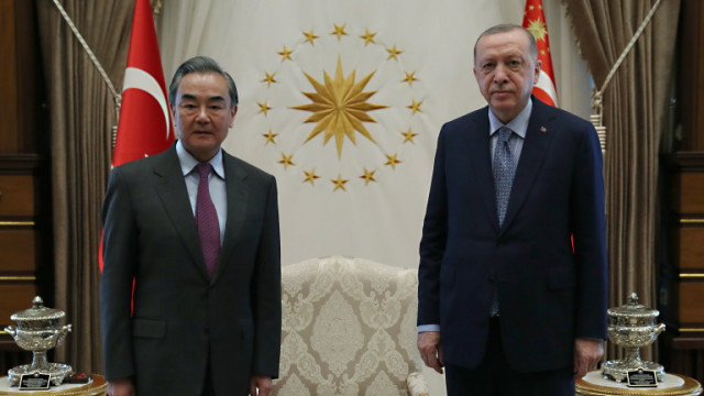 Президентът на Турция Реджеп Ердоган съобщи че е заявил пред китайския