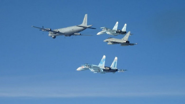 Десет пъти самолети на НАТО са изпълнили вчера задачи по