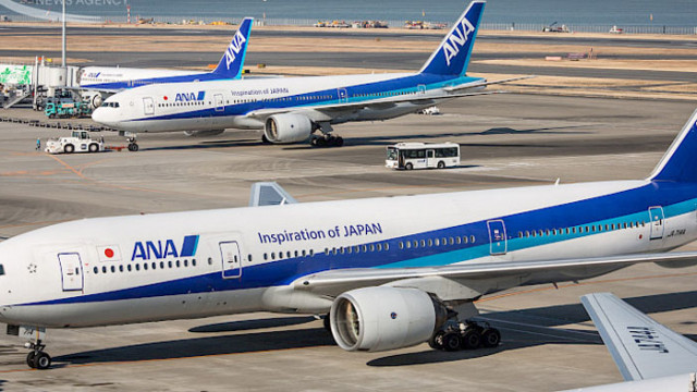 Най голямата авиокомпания в Япония предлага първокласна трапеза в паркиран самолет