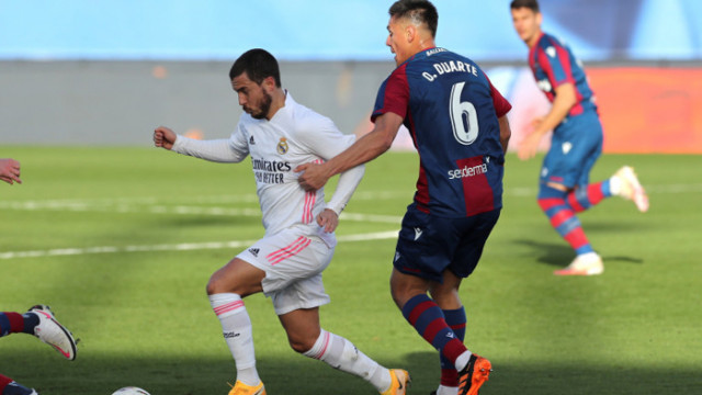 Звездата на Реал Мадрид Еден Азар не попадна в групата