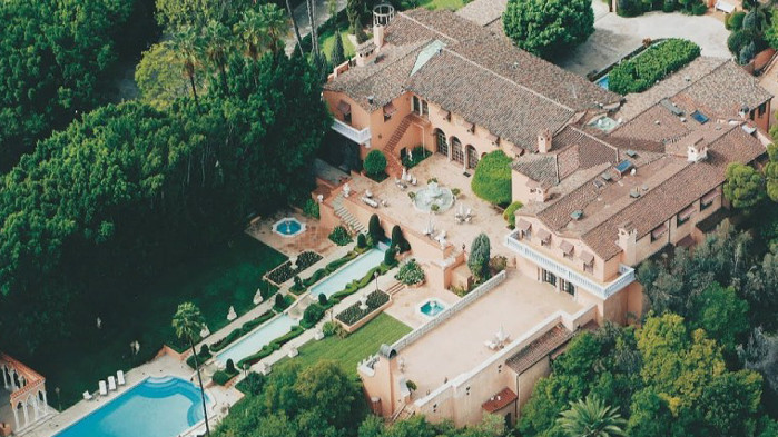 Имение в Лос Анджелис, в което са снимани сцени от