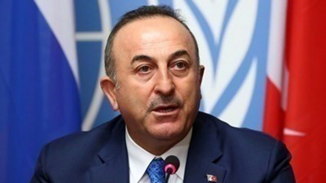 Турският министър на външните работи Мевлют Чавушоглу заяви че международният