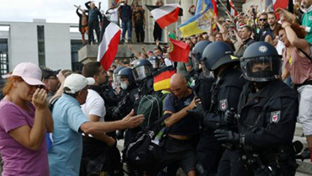 Германски съдилища потвърдиха забраните за демонстрациите на движението Кверденкен Нестандартно