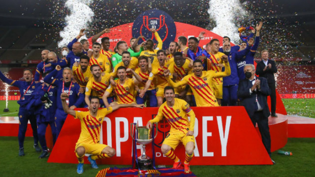 Барселона разгроми с 4 0 Атлетик Билбао на финала за Купата