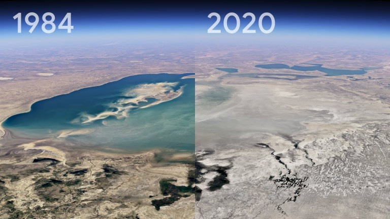 Google Earth: как сме променили планетата за 36 години