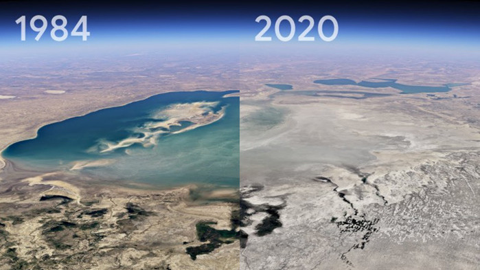 Google Earth, таймлапс видеата и как сме променили планетата за 36 години (ВИДЕО)