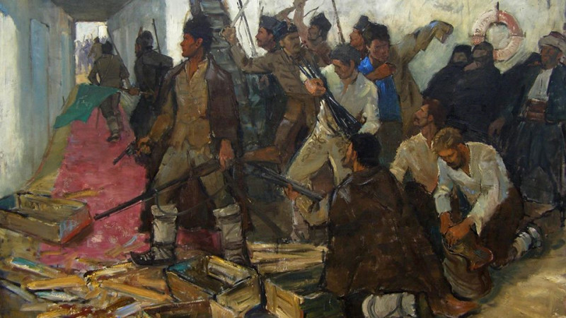 По повод честването на 145 години от Априлското въстание, на