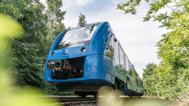 Първите влакове на водород скоро ще започнат да превозват пътници