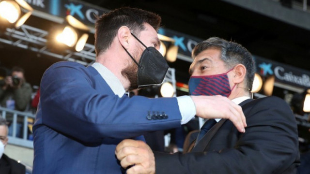 Президентът на каталунците Жоан Лапорта е успял в намерението си