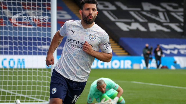 Манчестър Сити е на две точки от титлата на Висшата лига