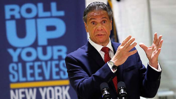 Губернаторът на Ню Йорк Андрю Куомо съобщи за голямото облекчаване