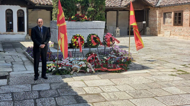 Българското посолство в Скопие почете паметта на Гоце Делчев предаде