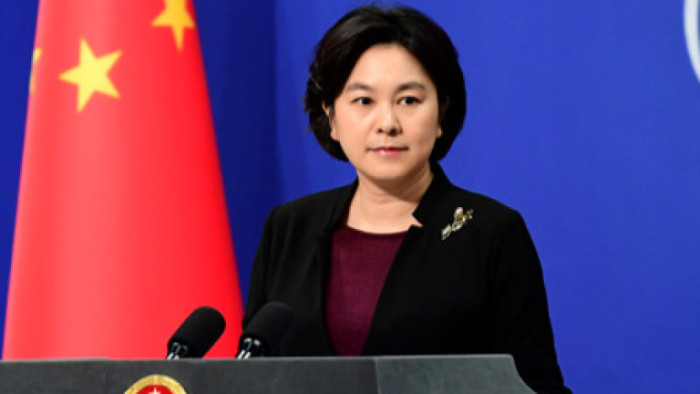 Говорителят на китайското външно министерство Хуа Чунинг заяви в понеделник, че използването на