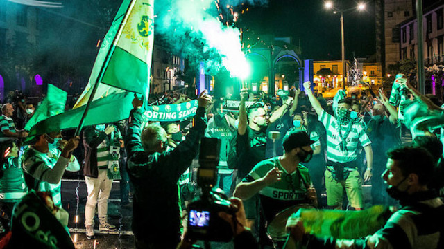 Португалският гранд Спортинг Лисабон спечели шампионската титла на страната за