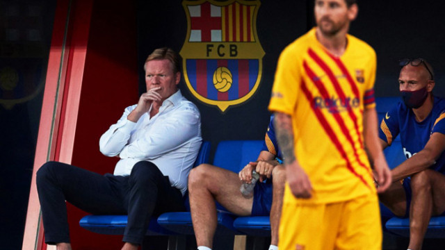 Ръководството на Барселона е разочаровано от представянето на отбора в