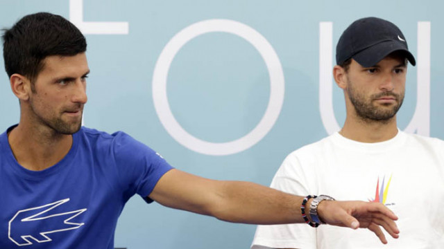 Бащата на Джокович обвини Григор Димитров за заразяването