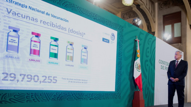 Всички мексиканци ще бъдат ваксинирани срещу COVID 19 до октомври заяви
