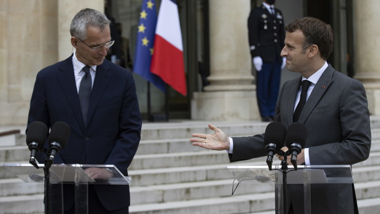 Френският президент Еманюел Макрон призова за повече съгласуваност в НАТО, като