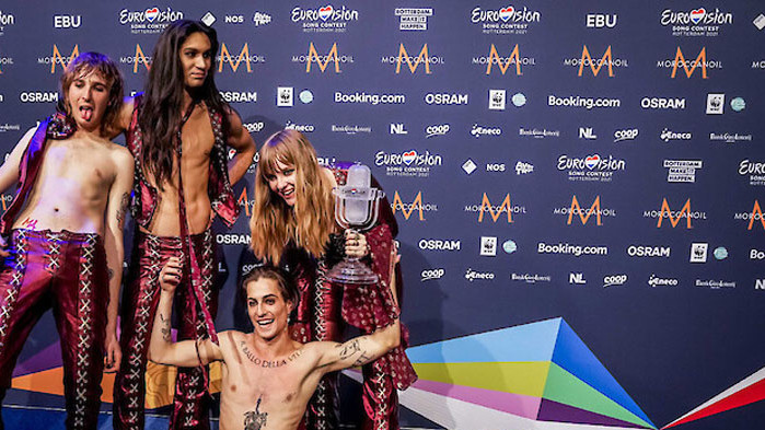Италианската група "Манескин" е победител в "Евровизия"