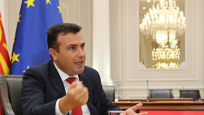 В интервю за сръбския в. Курир Зоран Заев, премиер на