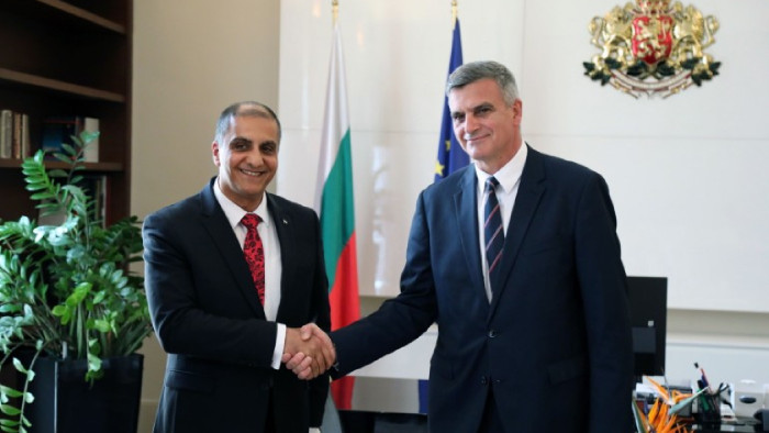Министър-председателят Стефан Янев проведе среща с посланика на Държавата Палестина