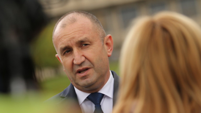 Българският президент Румен Радев е обсъдил с македонския си колега