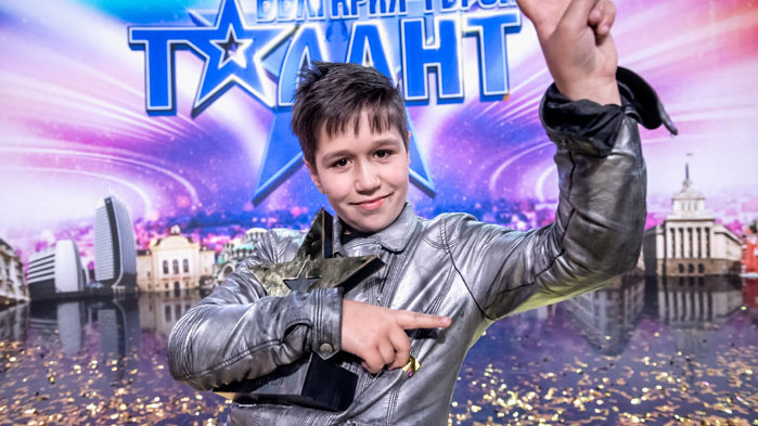10-годишният Калоян Гешев от София е новият “Taлант на България