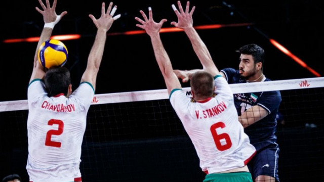 Българският национален отбор по волейбол загуби от Иран с 0 3