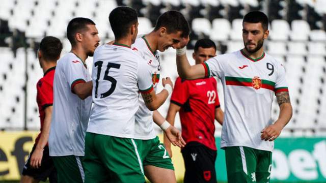 Младежкият национален отбор на България разби своите връстници от Албания