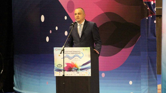 Кметът Иван Портних откри Европейското първенство по художествена гимнастика