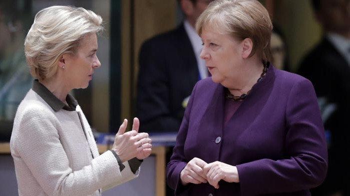 Урсула фон дер Лайен: Късмет е, че Германия поема председателството на ЕС