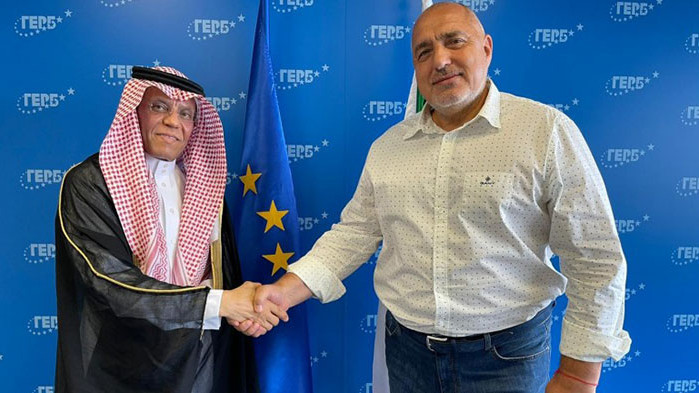 Председателят на ГЕРБ Бойко Борисов проведе среща с посланика на