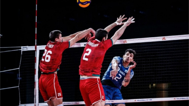 Националниият отбор на България по волейбол отстъпи с 1 3 гейма