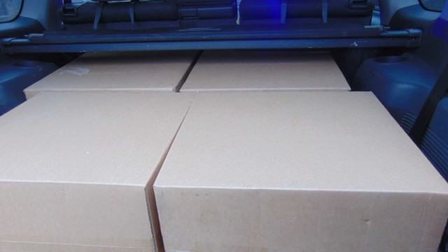 Полицията откри 10286 контрабандни кутии цигари на обща стойност 77145