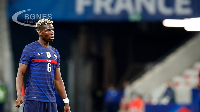 Погба скри бира на пресконференцията след мача срещу Бундестима