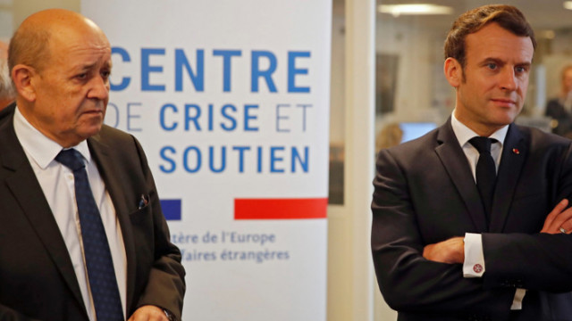 Френският външен министър Жан Ив Ле Дриан заяви в петък че поддържането на