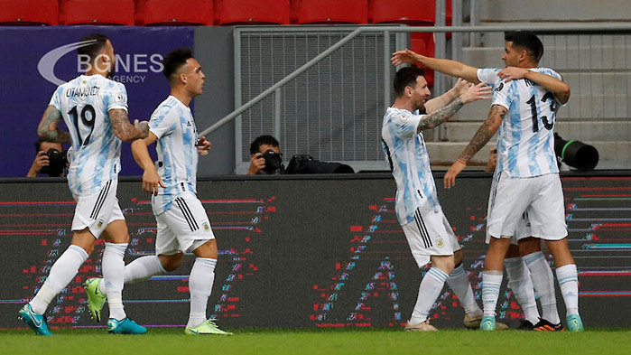 Аржентина постигна първи успех на Копа Америка, след като надви