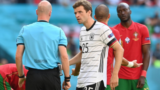 Лидерът на германския национален отбор Томас Мюлер остана доволен