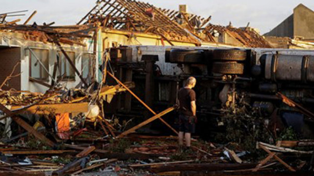 Щетите от торнадото в Чехия се изчисляват на стотици милиони крони