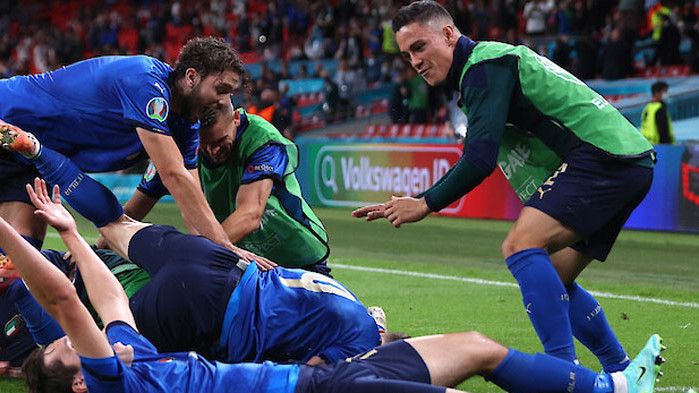 Отборът на Италия се класира за четвъртфиналите на Евро 2020,