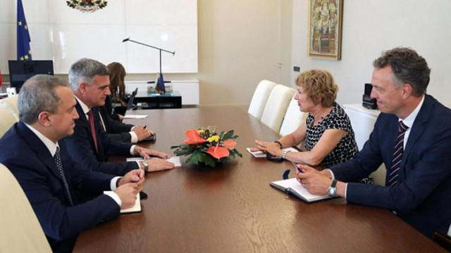 Служебният премиер Стефан Янев проведе среща с посланика на Кралство
