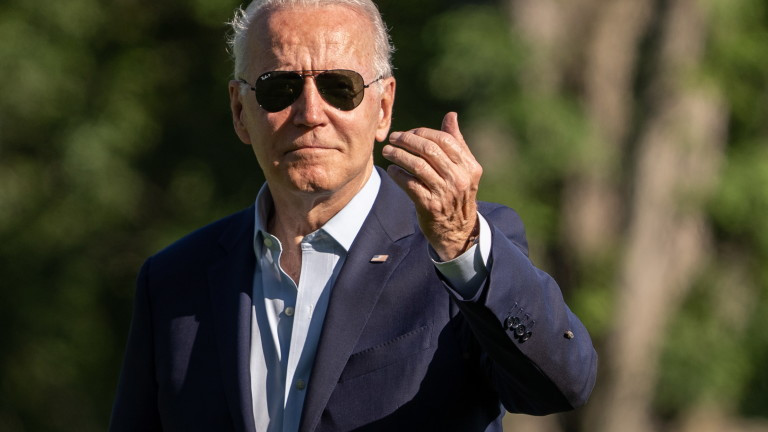 Спад в подкрепата към президента на САЩ Джо Байдън от април