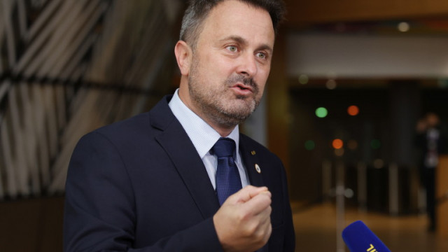 Министър председателят на Люксембург Ксавие Бетел влезе в болница за преглед седмица след положителна