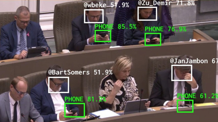 Дри Депорт, и изкуственият интелект, който следи кои белгийски политици си гледат в телефоните