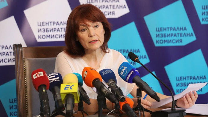 56 са машините за гласуване, които са спрели по време