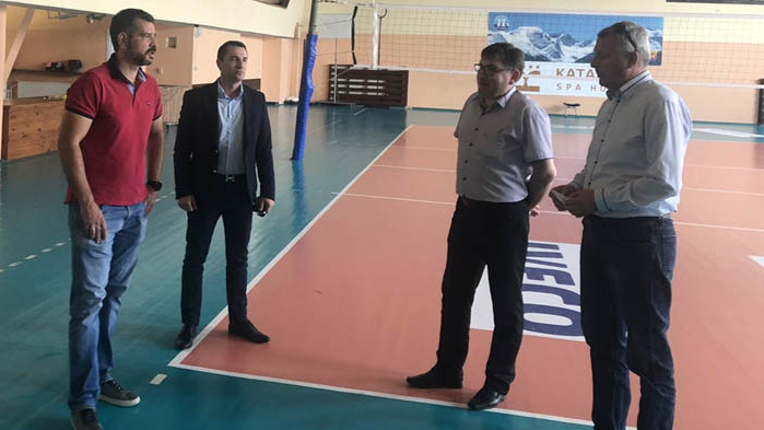 Ръководството на Национална волейболна лига проведе среща с кмета на Разлог Красимир Герчев