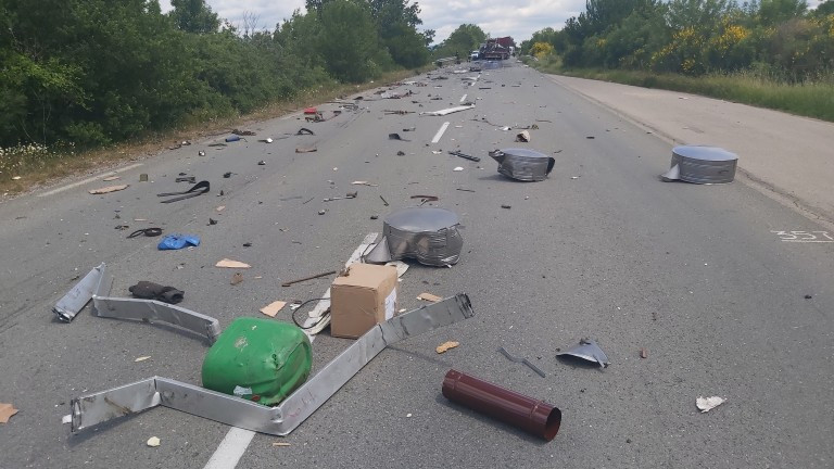 Катастрофа е станала на магистрала Хемус в Шуменско - при 367-ия