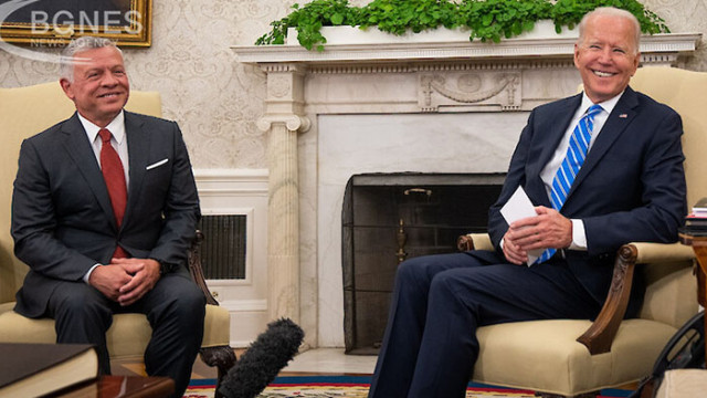 Президентът на САЩ Джо Байдън се срещна с йорданския крал