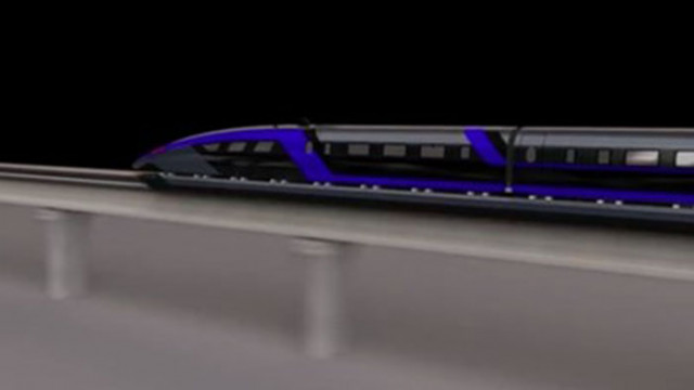 Първата в света високоскоростна жп транспортна система с максимална скорост