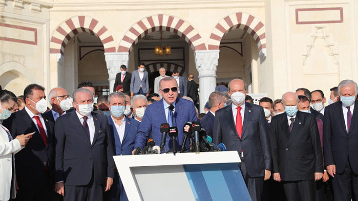 Ердоган отсече: Преговорите за Кипър могат да се възобновят само на базата на две държави